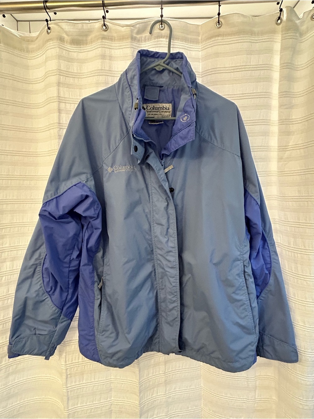Vintage Columbia Interchange Waterproof Shell Jacket Women's XL Blue*